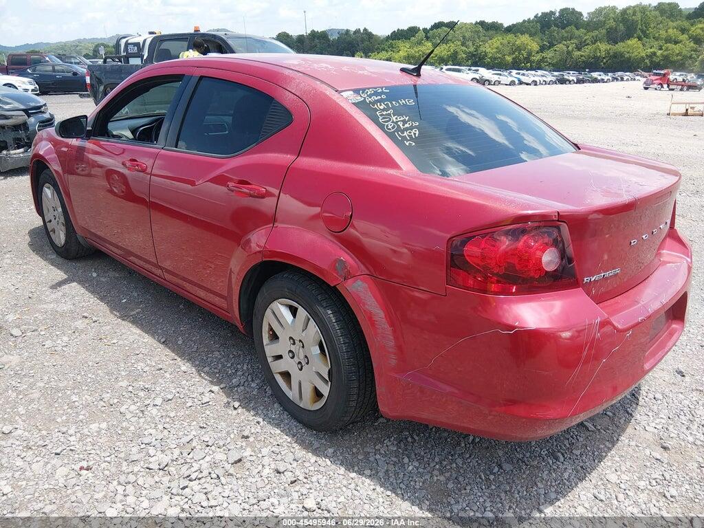 1C3CDZAB2CN331499 2012 DODGE AVENGER photo no. 3