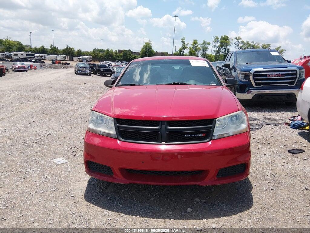 1C3CDZAB2CN331499 2012 DODGE AVENGER photo no. 6