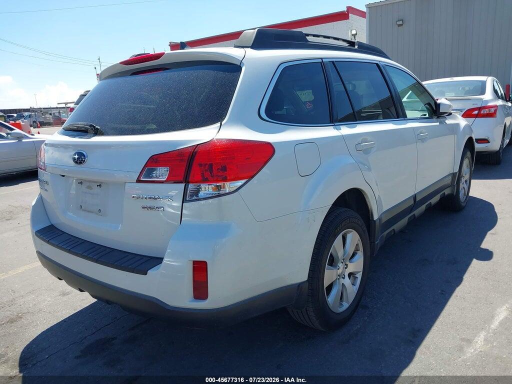 4S4BRDKC4B2358752 2011 SUBARU OUTBACK photo no. 4