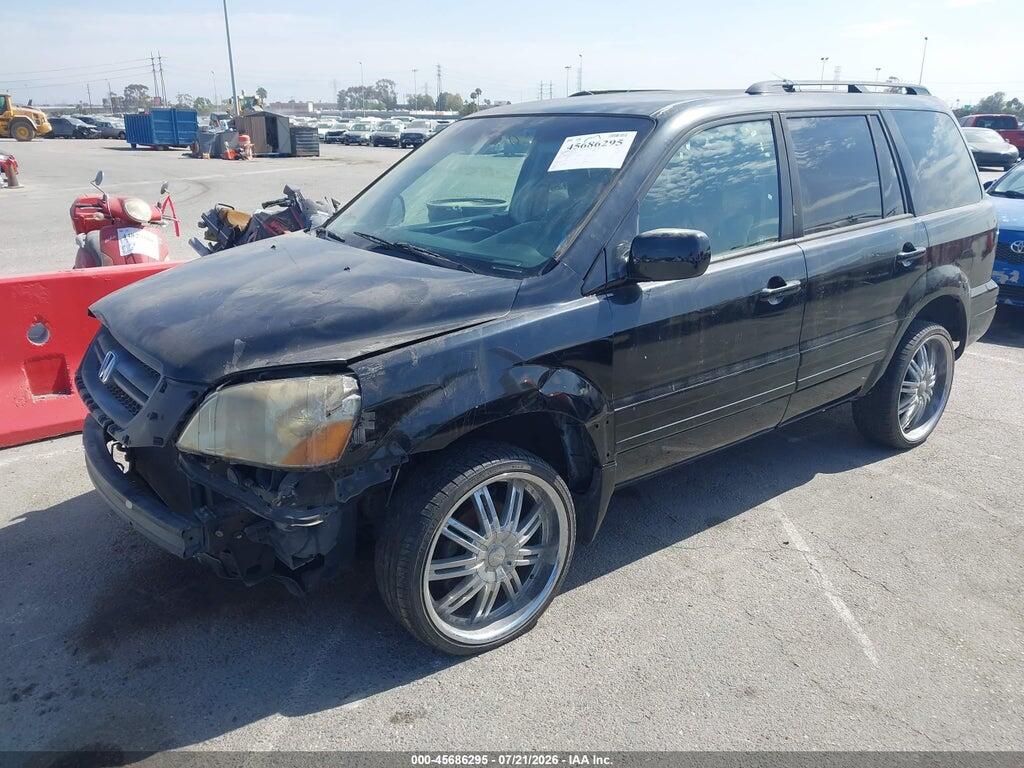 2HKYF18463H534352 2003 HONDA PILOT photo no. 2