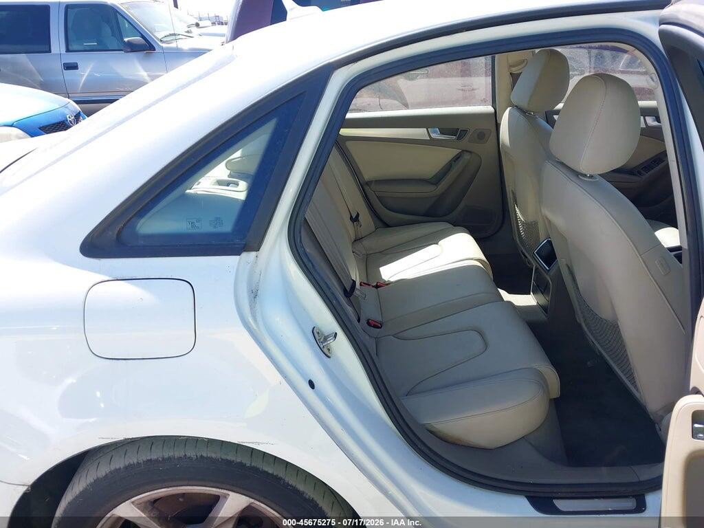 WAULF78K09N034446 2009 AUDI A4 photo no. 8