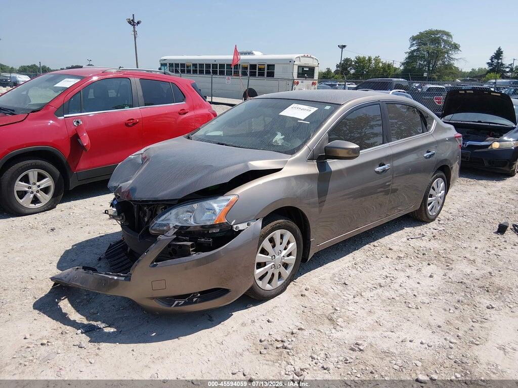 3N1AB7AP1FY293122 2015 NISSAN SENTRA photo no. 2