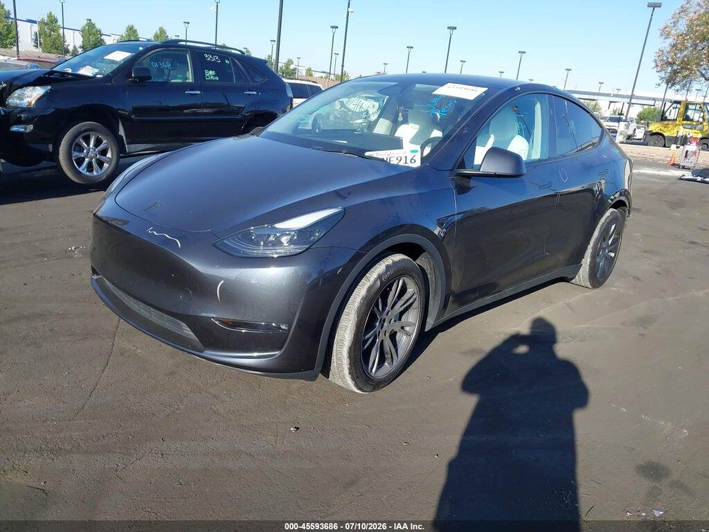 7SAYGAEEXSF246232 2025 TESLA MODEL Y photo no. 2