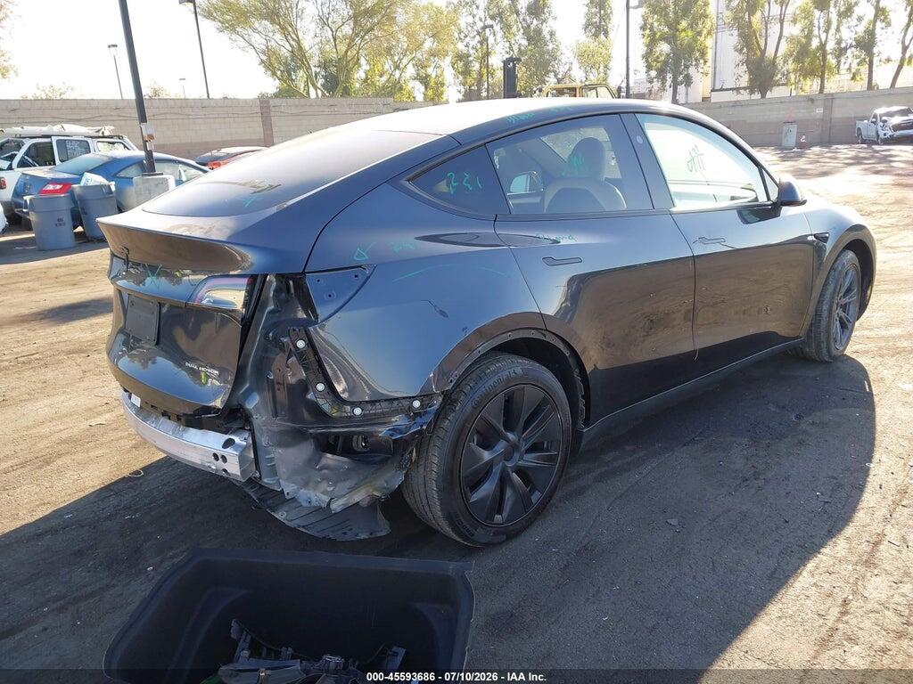 7SAYGAEEXSF246232 2025 TESLA MODEL Y photo no. 4