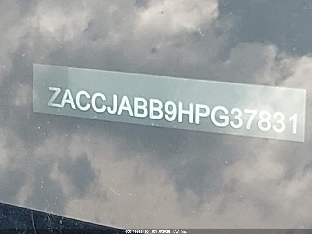 ZACCJABB9HPG37831 2017 JEEP RENEGADE photo no. 9