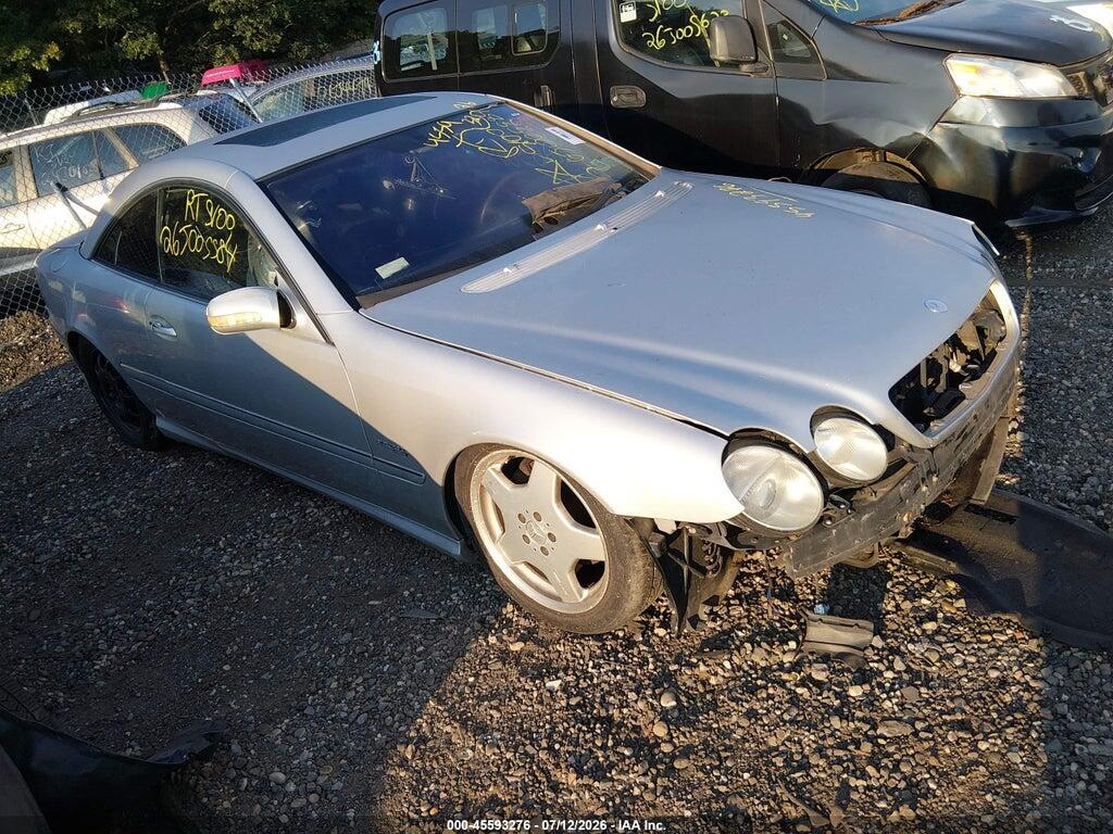 WDBPJ75J32A027193 2002 MERCEDES-BENZ CL 500 photo no. 1