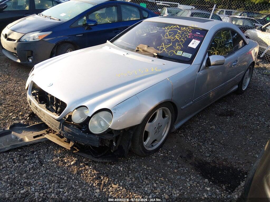 WDBPJ75J32A027193 2002 MERCEDES-BENZ CL 500 photo no. 2
