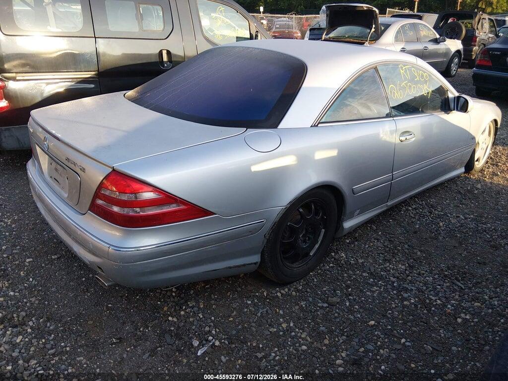 WDBPJ75J32A027193 2002 MERCEDES-BENZ CL 500 photo no. 4