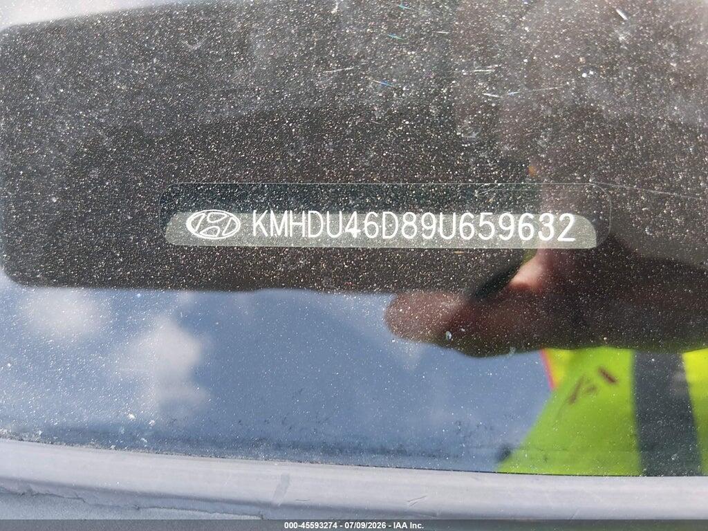 KMHDU46D89U659632 2009 HYUNDAI ELANTRA photo no. 11