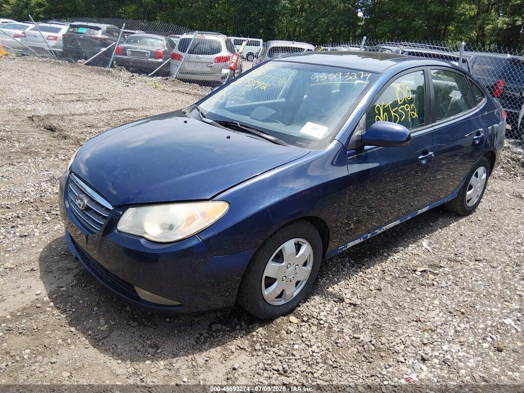 KMHDU46D89U659632 2009 HYUNDAI ELANTRA photo no. 2