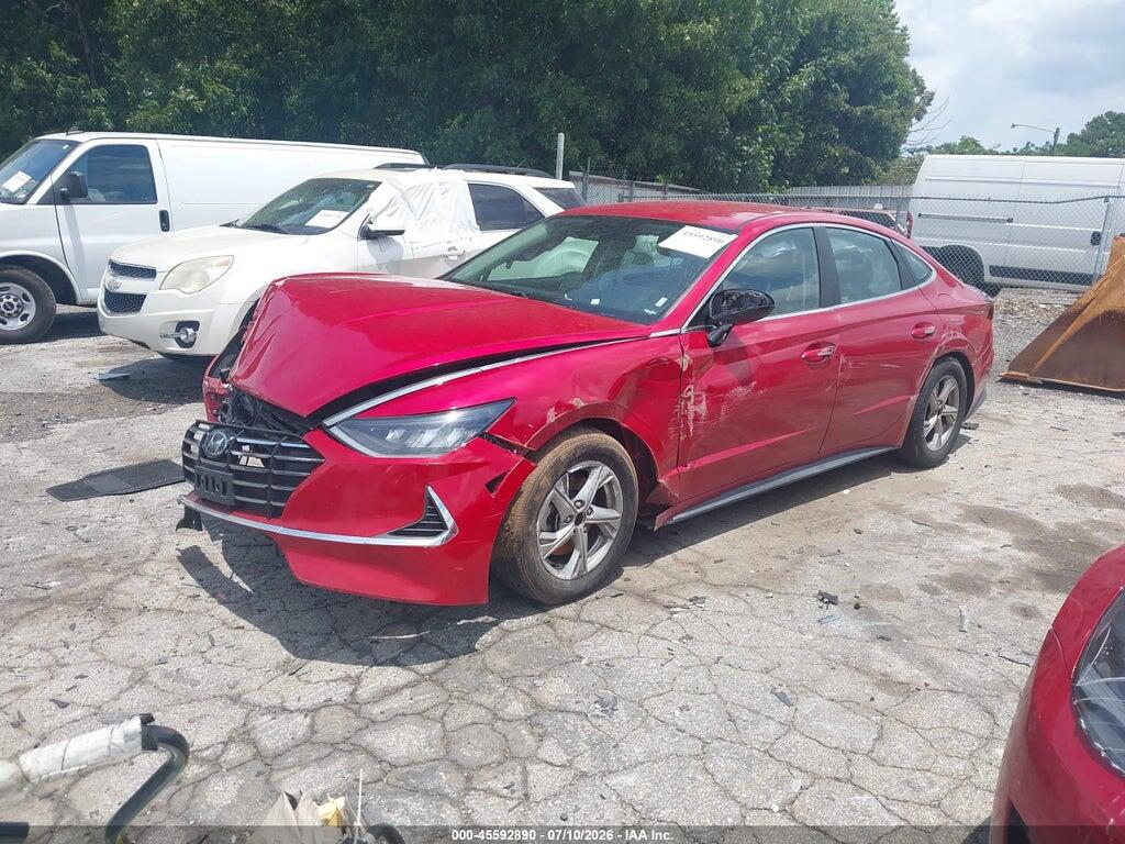 5NPEG4JAXMH073112 2021 HYUNDAI SONATA photo no. 2