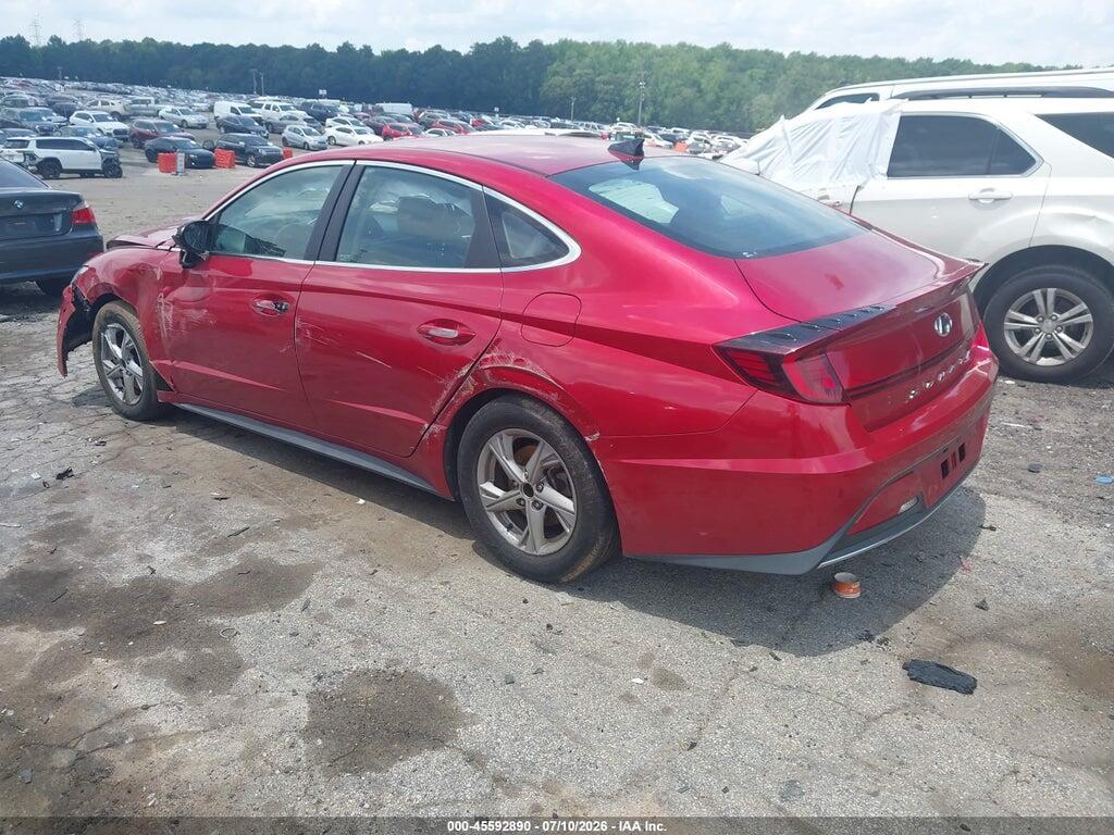 5NPEG4JAXMH073112 2021 HYUNDAI SONATA photo no. 3