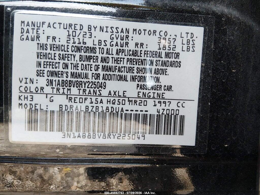 3N1AB8BV8RY225049 2024 NISSAN SENTRA photo no. 9
