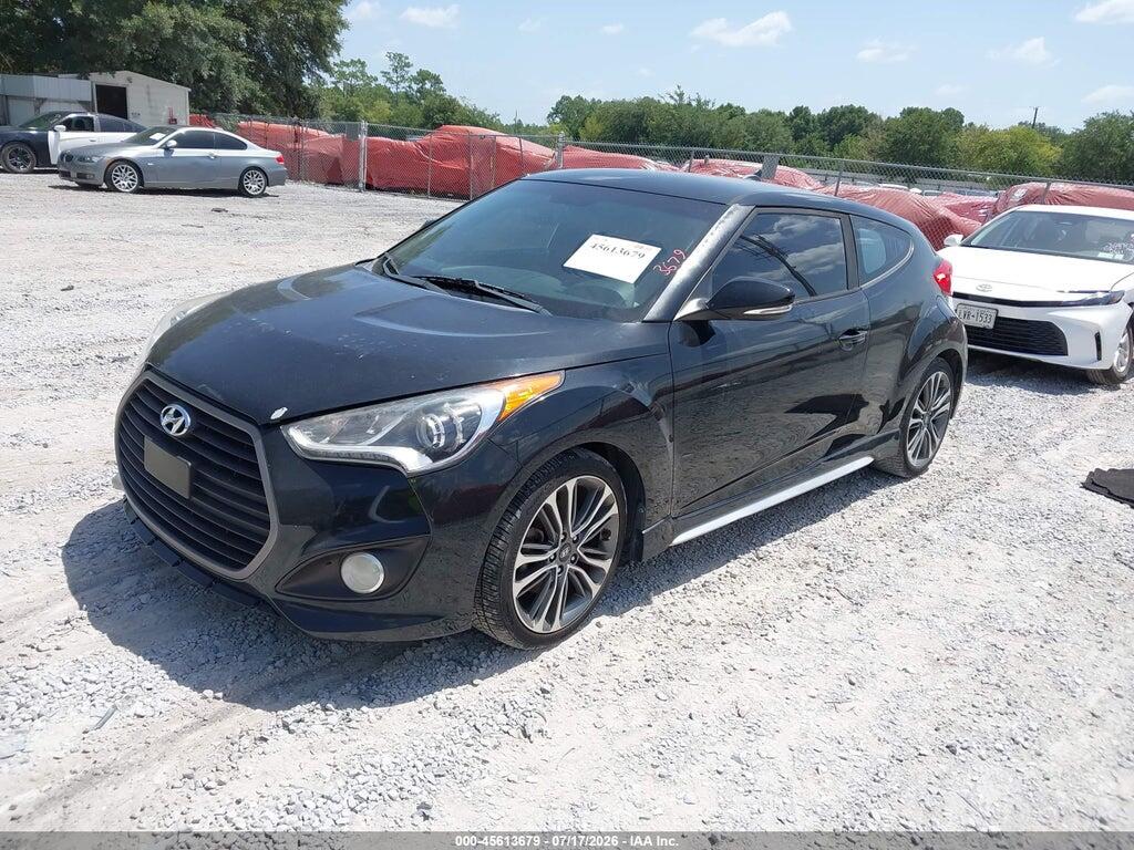KMHTC6AE2HU312662 2017 HYUNDAI VELOSTER photo no. 2