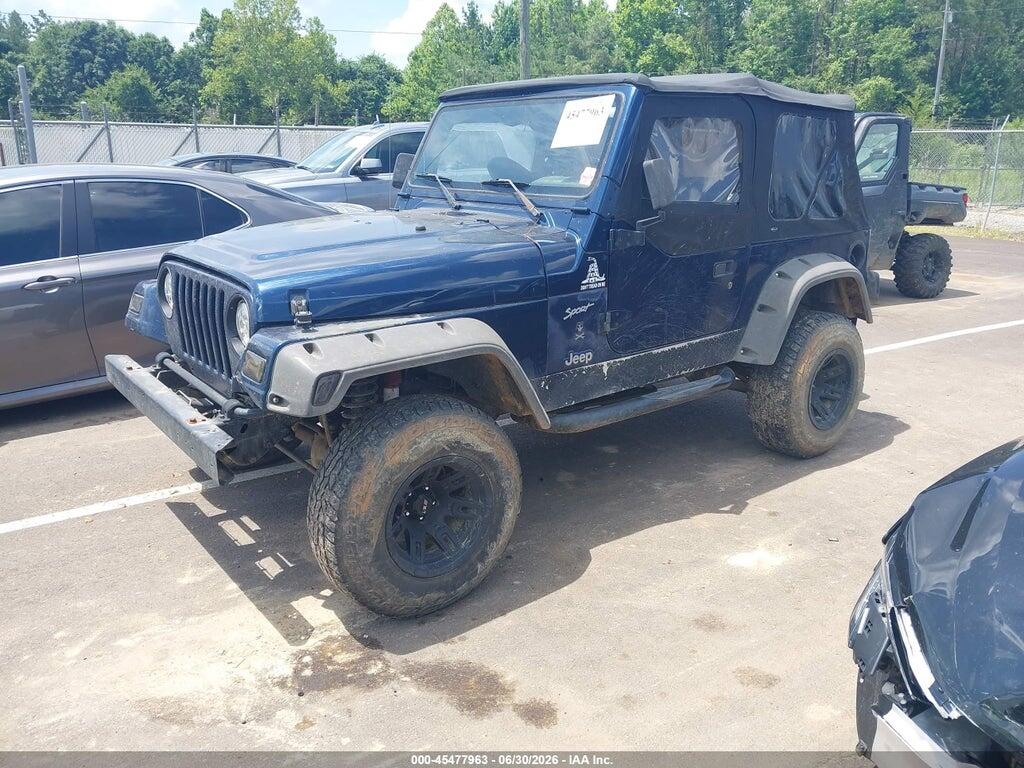 1J4FA49S62P735914 2002 JEEP WRANGLER photo no. 2