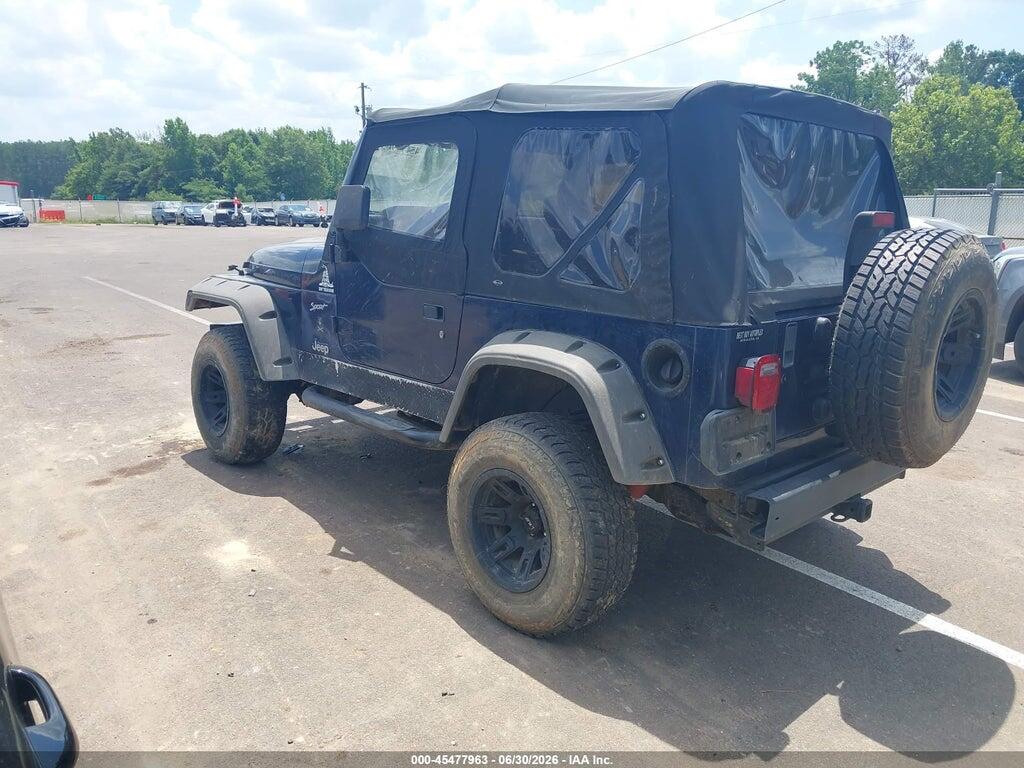 1J4FA49S62P735914 2002 JEEP WRANGLER photo no. 3