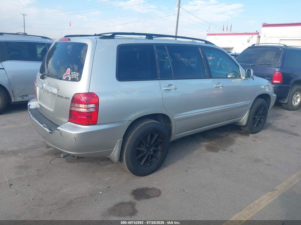 JTEHF21A020096473 2002 TOYOTA HIGHLANDER photo no. 4