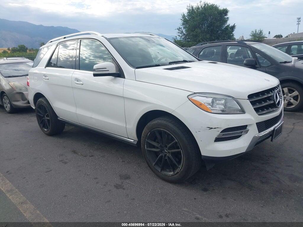 4JGDA5HB8EA422631 2014 MERCEDES-BENZ ML 350 photo no. 1