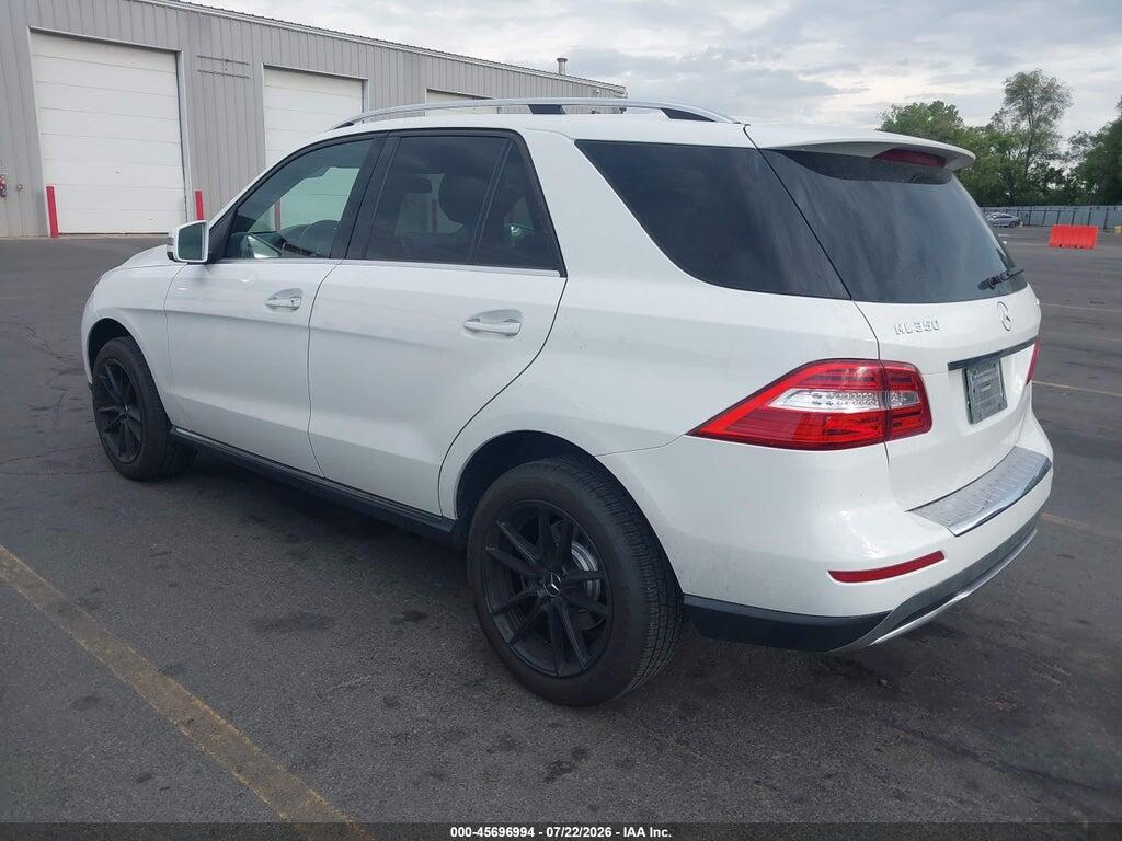 4JGDA5HB8EA422631 2014 MERCEDES-BENZ ML 350 photo no. 3