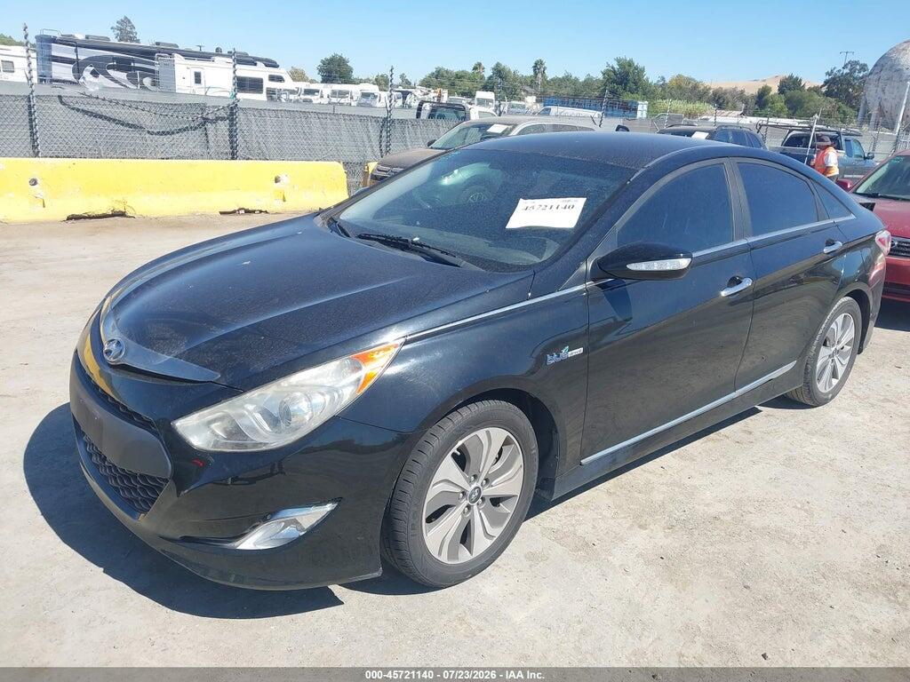 KMHEC4A41DA089191 2013 HYUNDAI SONATA HYBRID photo no. 2