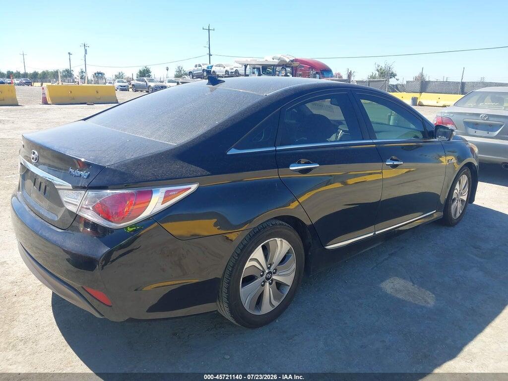 KMHEC4A41DA089191 2013 HYUNDAI SONATA HYBRID photo no. 4