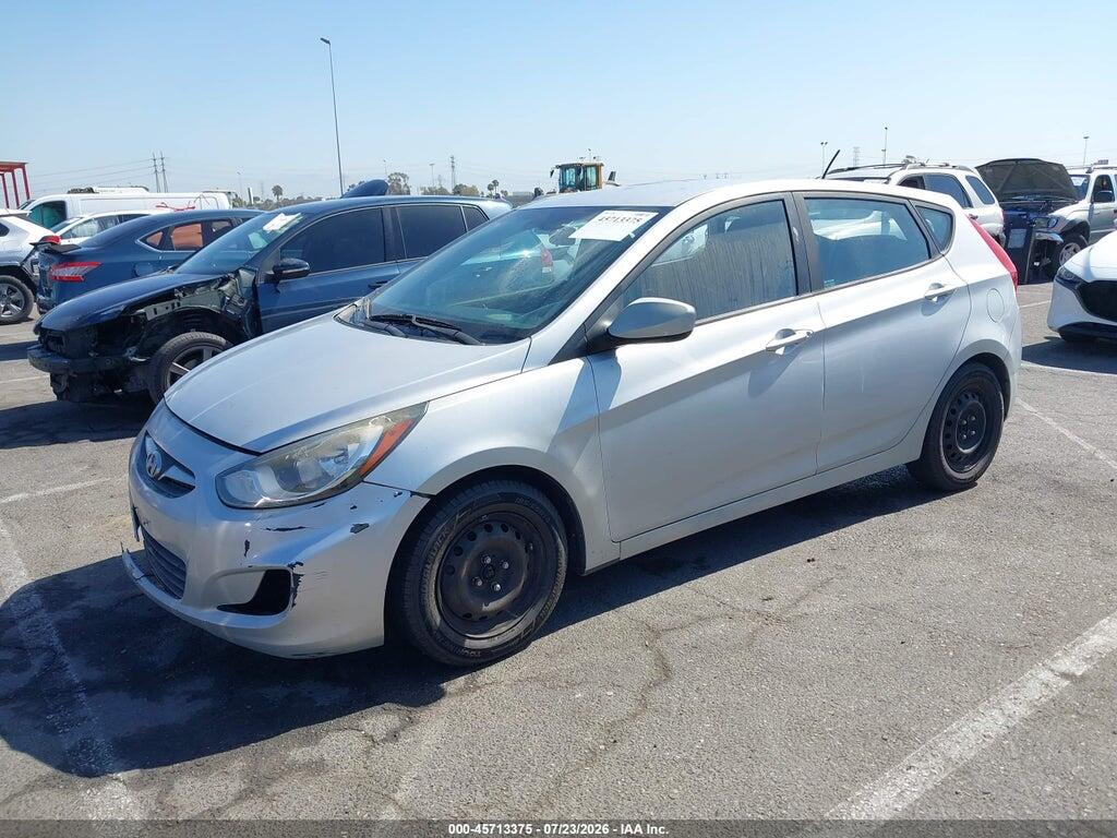 KMHCT5AE0EU172942 2014 HYUNDAI ACCENT photo no. 2
