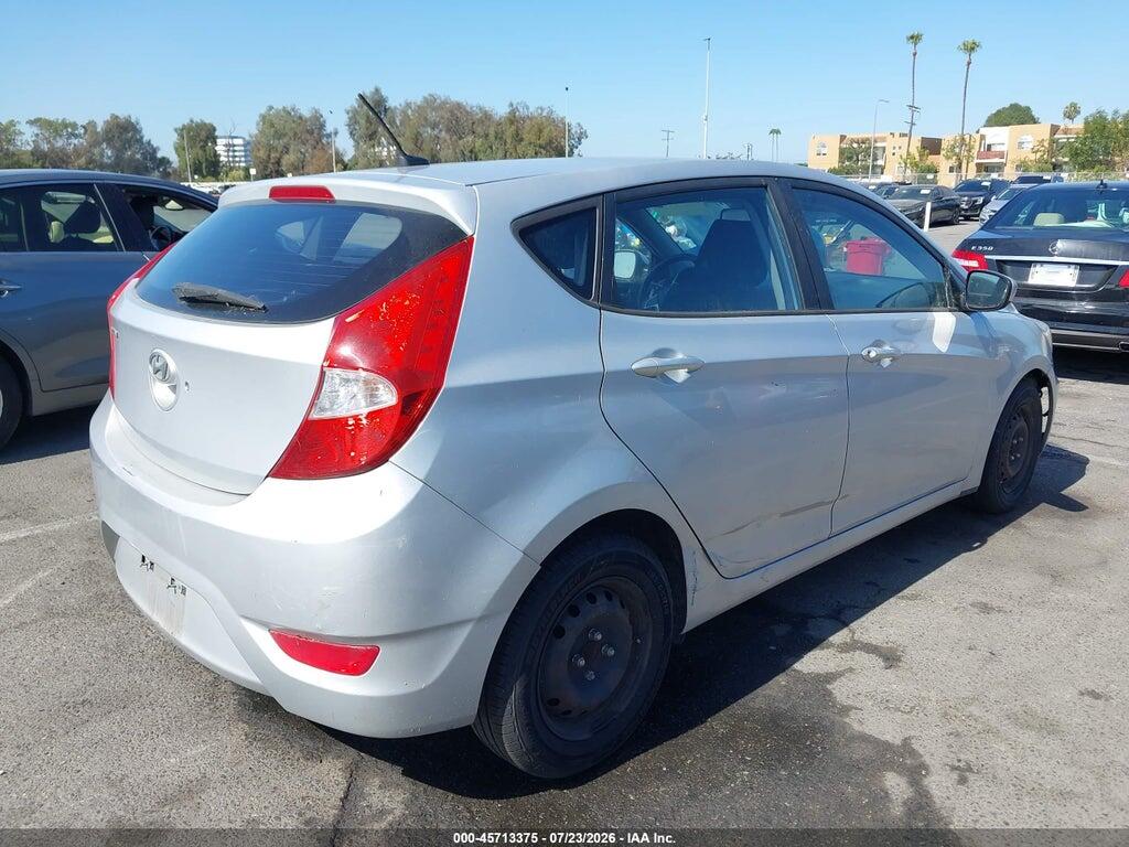 KMHCT5AE0EU172942 2014 HYUNDAI ACCENT photo no. 4