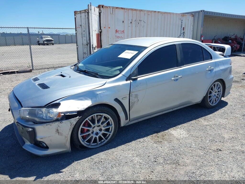 JA32W8FV8FU006606 2015 MITSUBISHI LANCER EVOLUTION photo no. 2