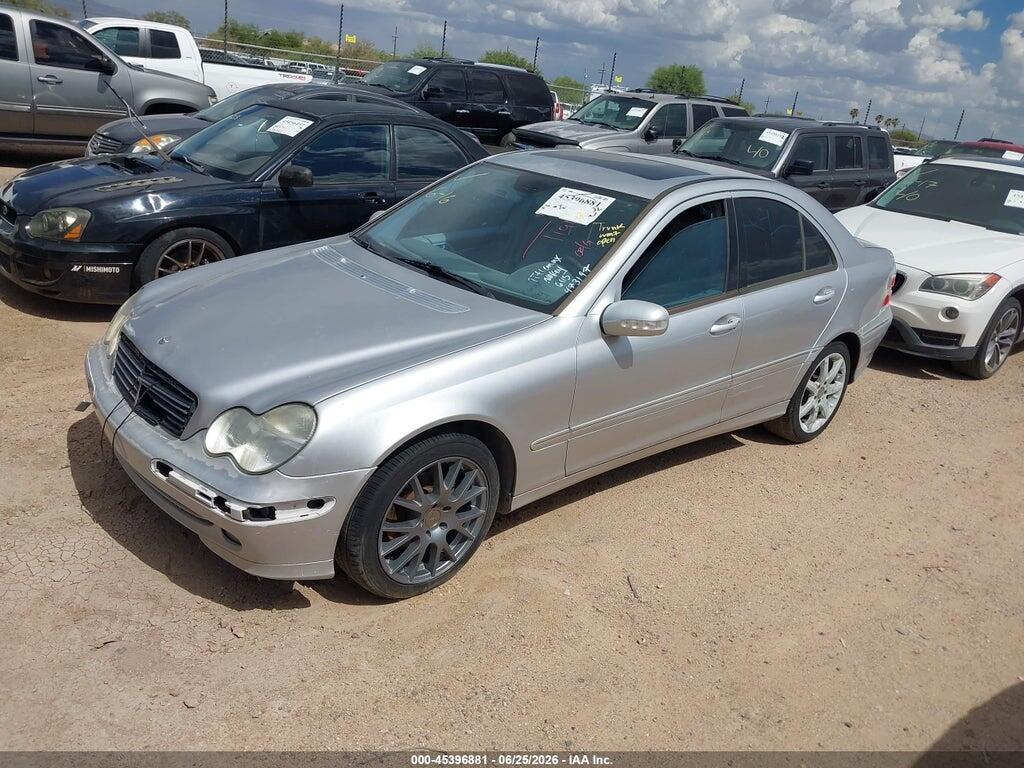 WDBRF40J33A473197 2003 MERCEDES-BENZ C 230 photo no. 2