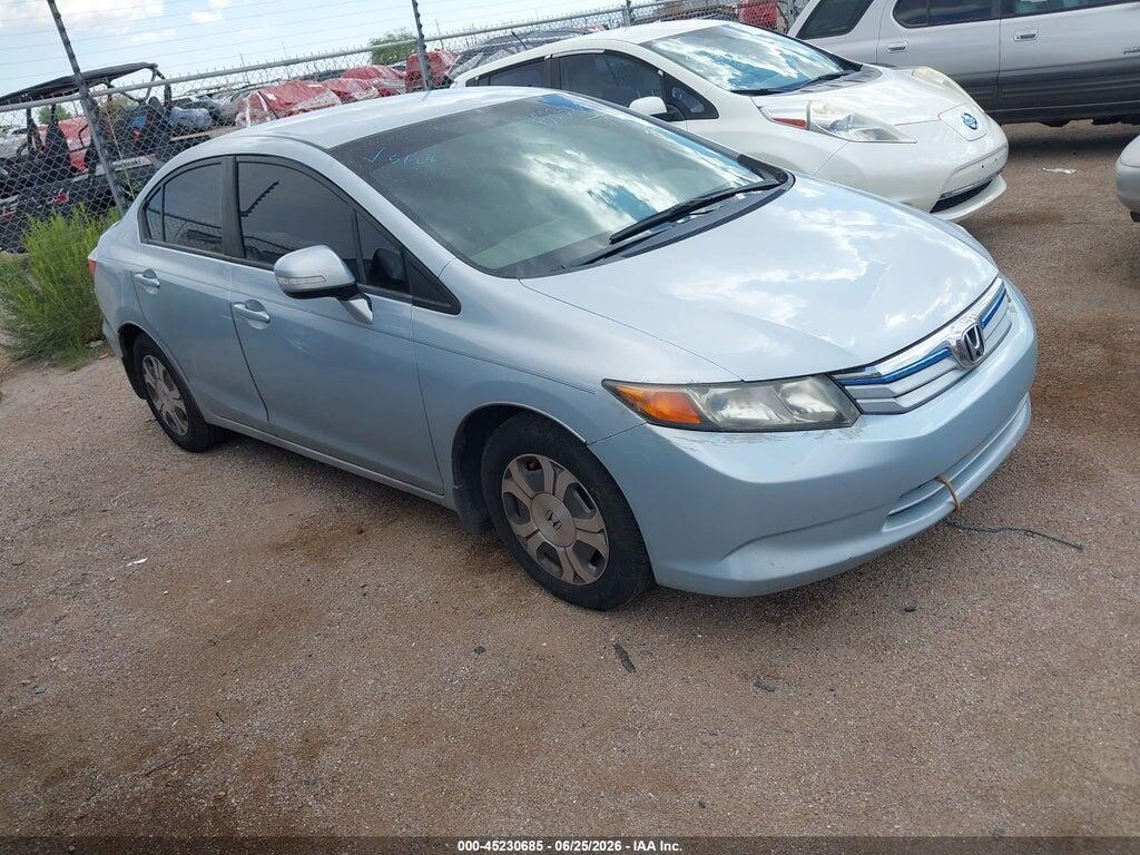 JHMFB4F28CS001313 2012 HONDA CIVIC HYBRID photo no. 1