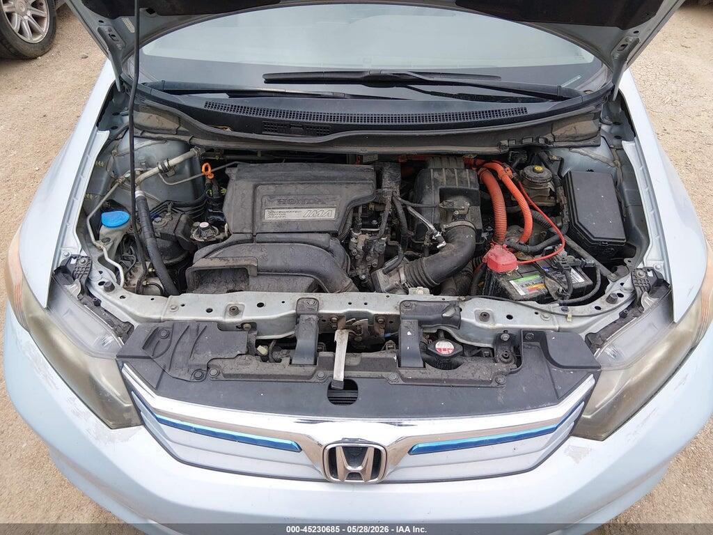 JHMFB4F28CS001313 2012 HONDA CIVIC HYBRID photo no. 10
