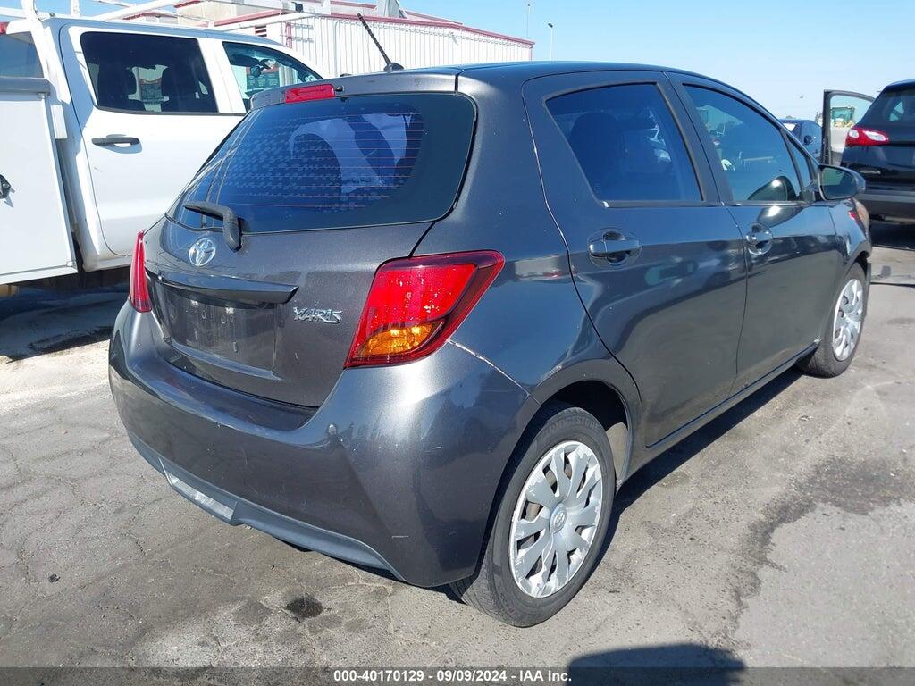VNKKTUD33FA040384 2015 TOYOTA YARIS photo no. 4