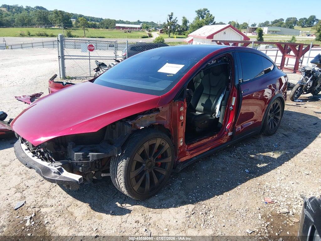 7SAXCBE62PF431131 2023 TESLA MODEL X photo no. 2