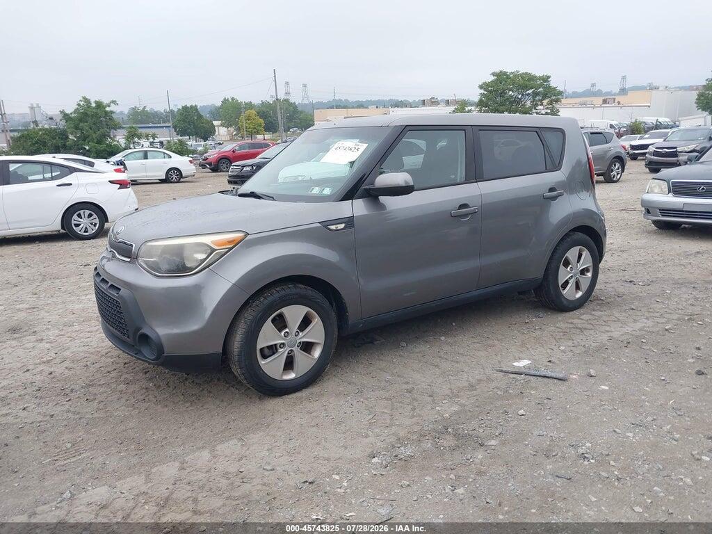 KNDJN2A28E7010615 2014 KIA SOUL photo no. 2