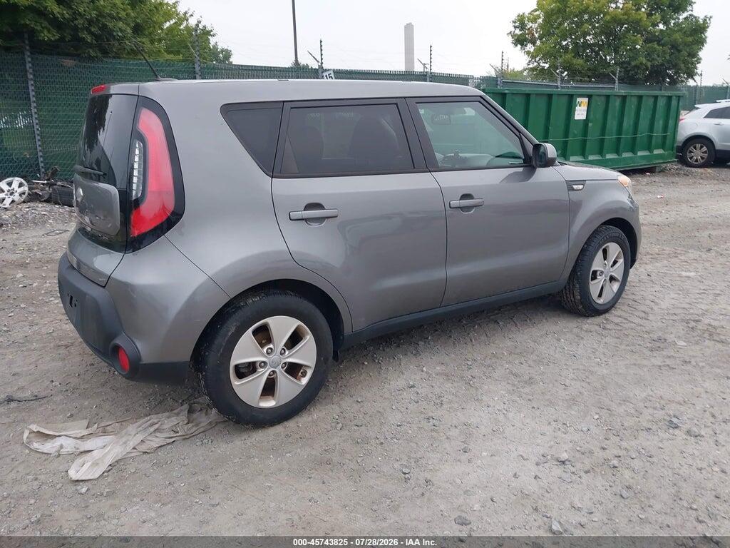 KNDJN2A28E7010615 2014 KIA SOUL photo no. 4