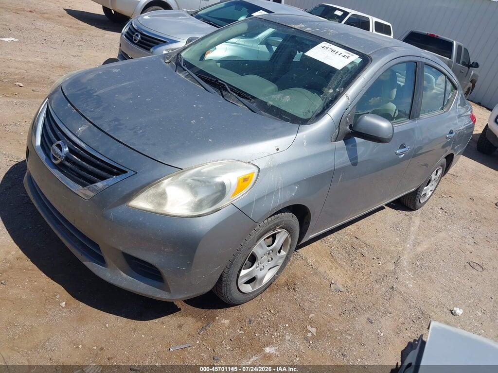3N1CN7AP1CL813327 2012 NISSAN VERSA photo no. 2