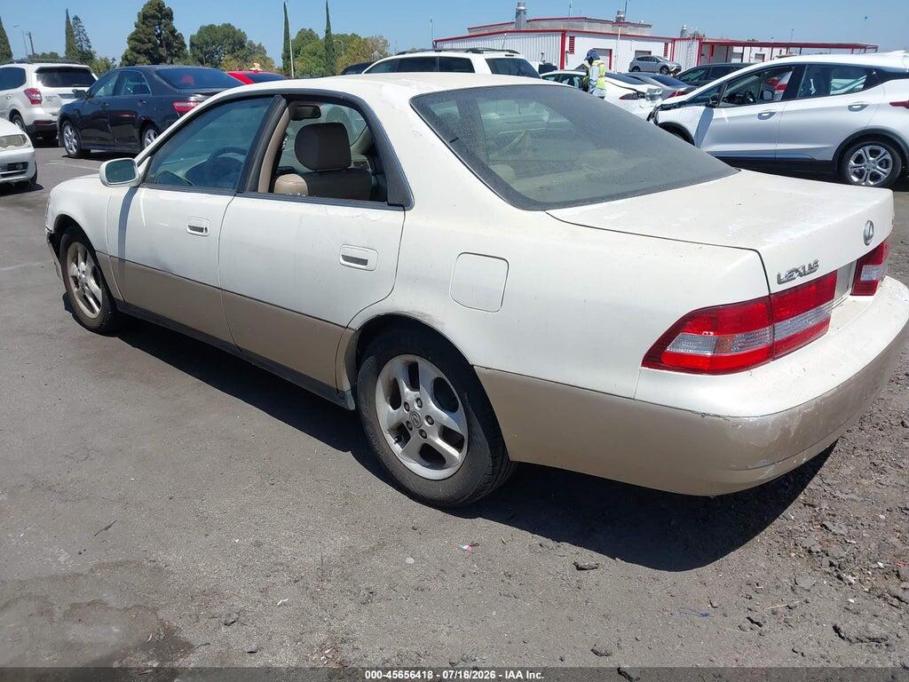 JT8BF28G2Y5093685 2000 LEXUS ES 300 photo no. 3
