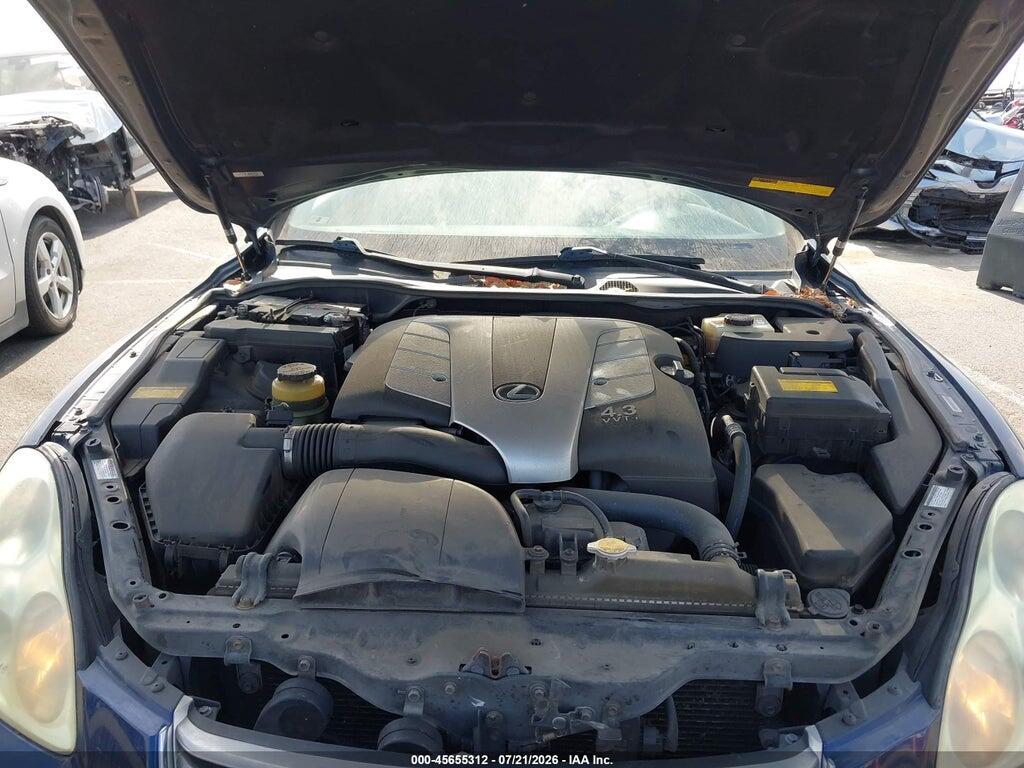 JTHFN48Y230040547 2003 LEXUS SC 430 photo no. 10
