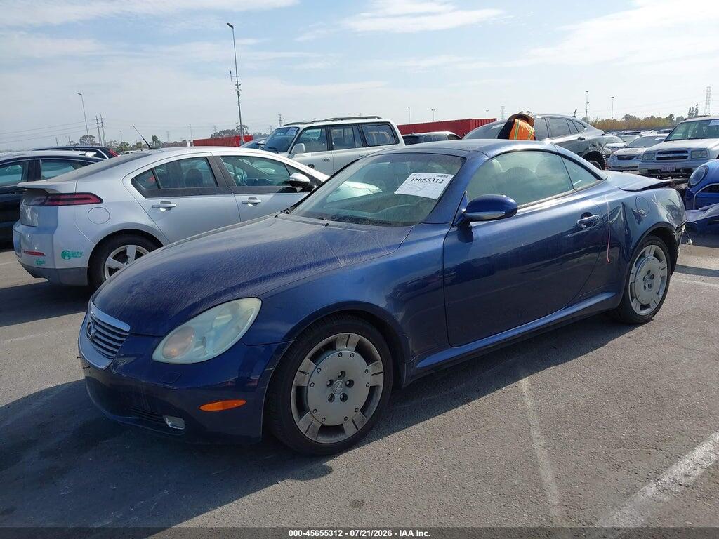 JTHFN48Y230040547 2003 LEXUS SC 430 photo no. 2
