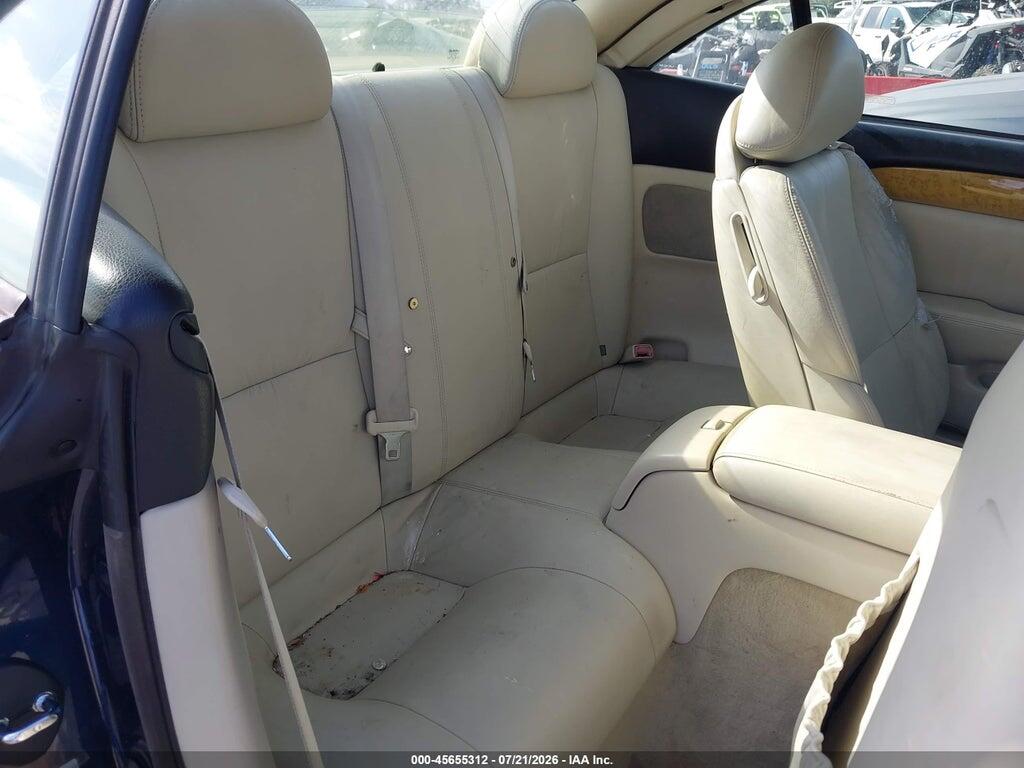JTHFN48Y230040547 2003 LEXUS SC 430 photo no. 8