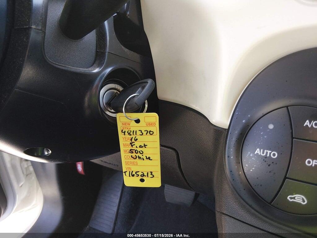 3C3CFFGE4GT165213 2016 FIAT 500E photo no. 11