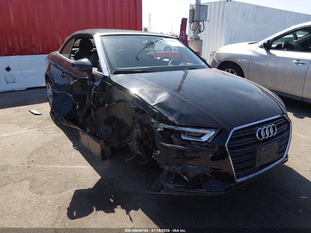 WAU6ULFF8J1000249 2018 AUDI A3 photo no. 1