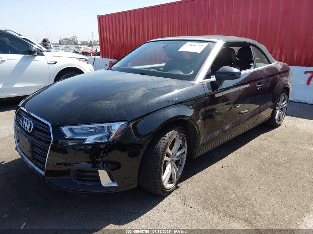 WAU6ULFF8J1000249 2018 AUDI A3 photo no. 2