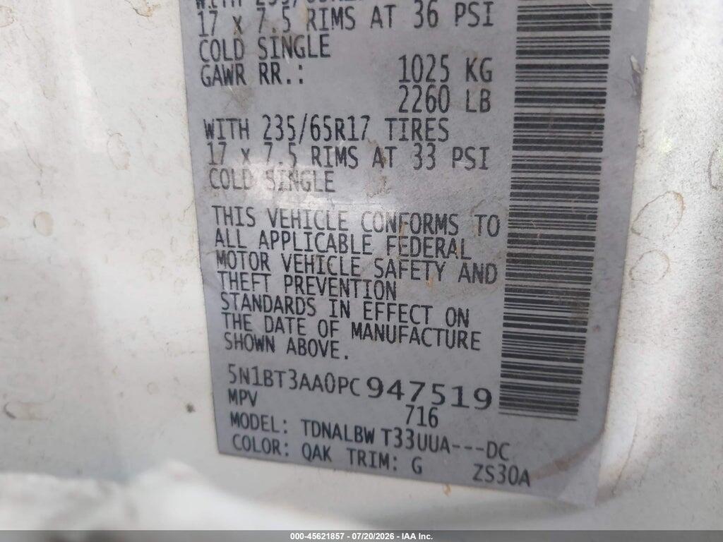 5N1BT3AA0PC947519 2023 NISSAN ROGUE photo no. 9
