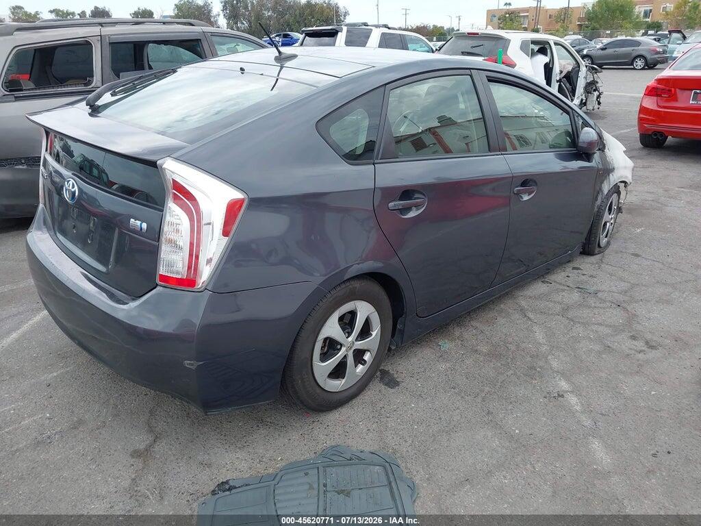 JTDKN3DU0D5660959 2013 TOYOTA PRIUS photo no. 4