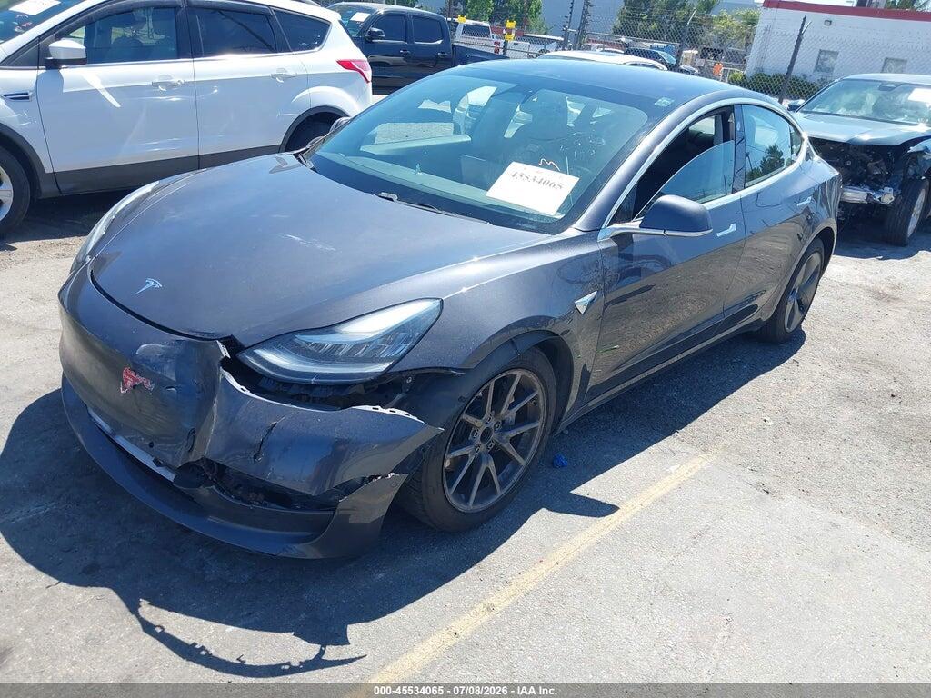 5YJ3E1EA4JF053924 2018 TESLA MODEL 3 photo no. 2