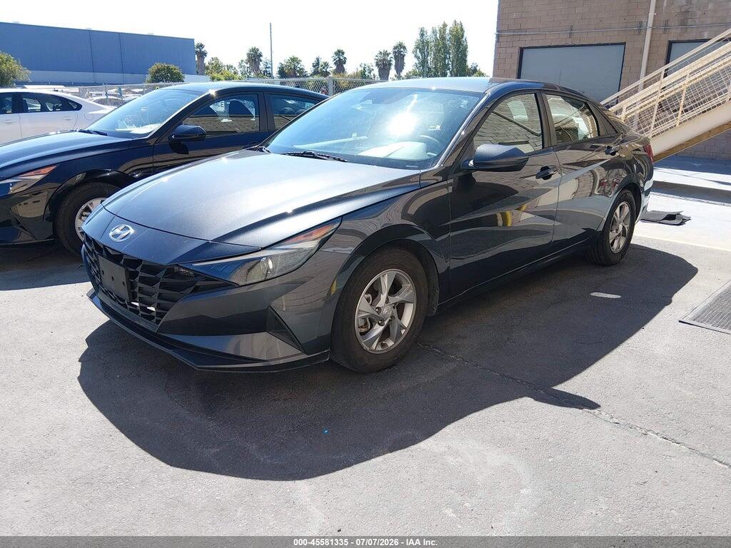 5NPLL4AG7MH049583 2021 HYUNDAI ELANTRA photo no. 2