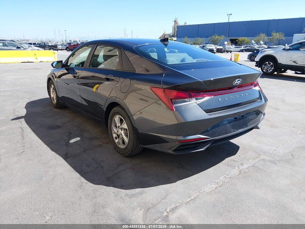 5NPLL4AG7MH049583 2021 HYUNDAI ELANTRA photo no. 3