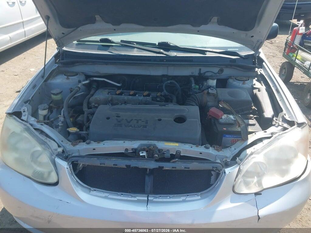 2T1BR32E45C498838 2005 TOYOTA COROLLA photo no. 10