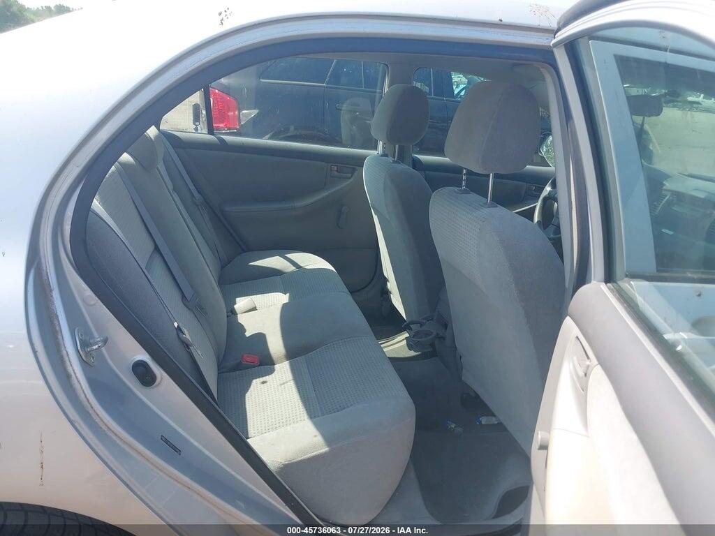 2T1BR32E45C498838 2005 TOYOTA COROLLA photo no. 8